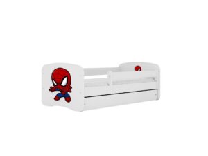 Lastevoodi Spider-Man voodikastiga 80×160