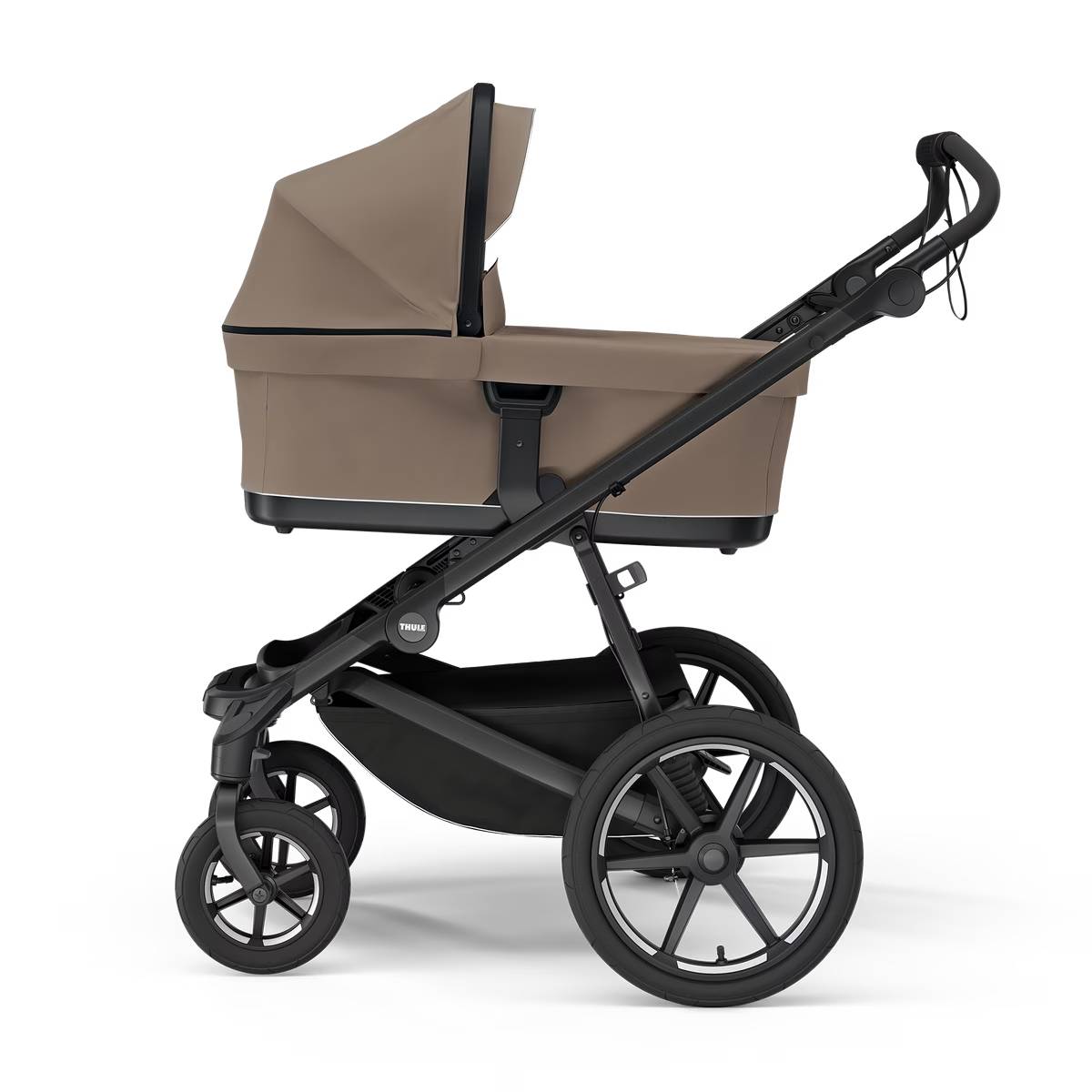 Thule Urban Glide 4-wheel jalutuskäru komplekt 2 in 1, Taupe/Taupe — изображение 4