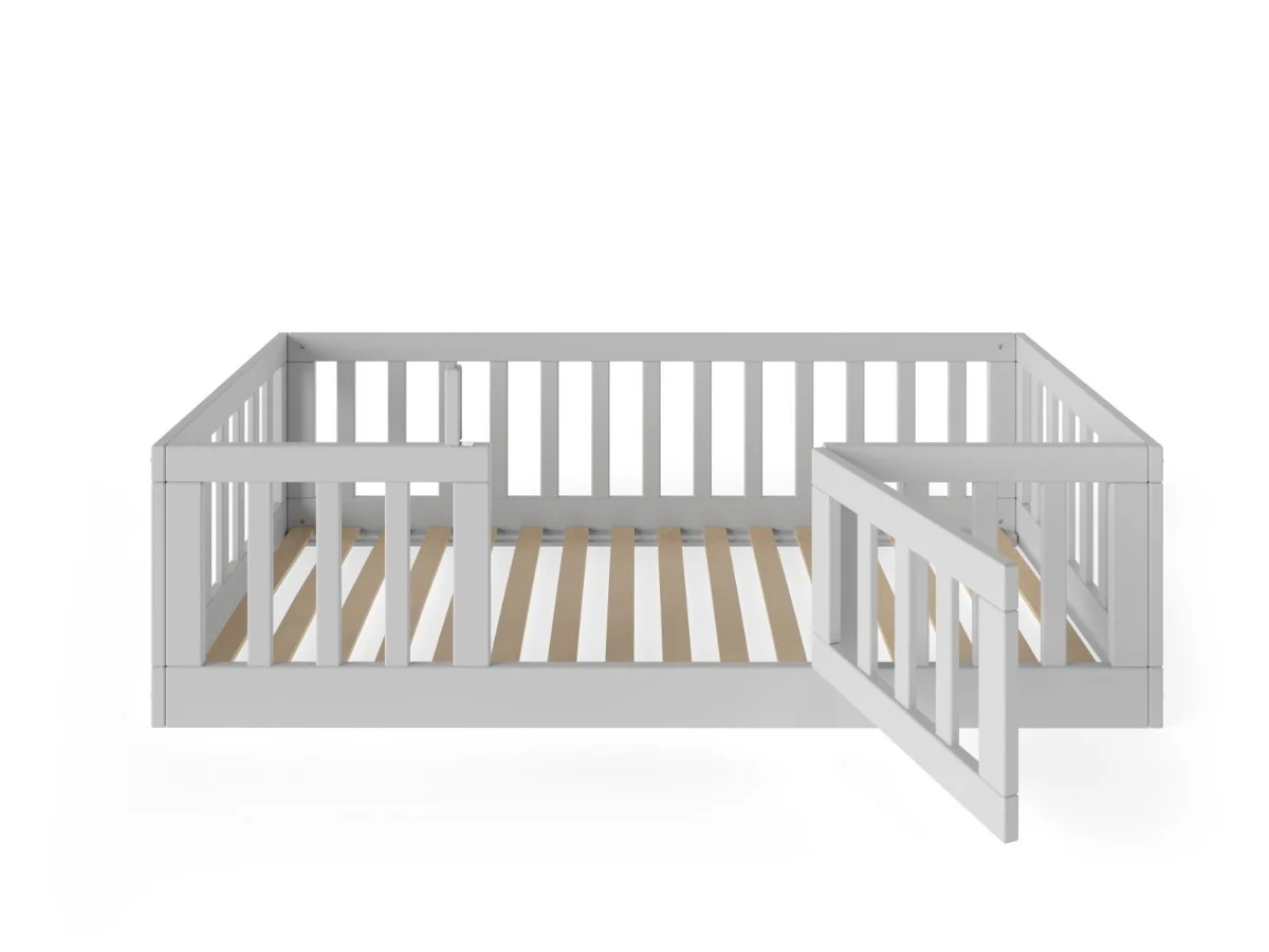 YappyCasa laste põrandavoodi 80x160, Grey - Image 3