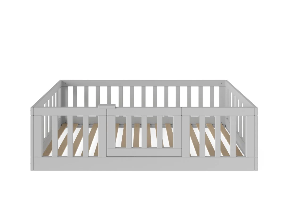 YappyCasa laste põrandavoodi 80x160, Grey - Image 2