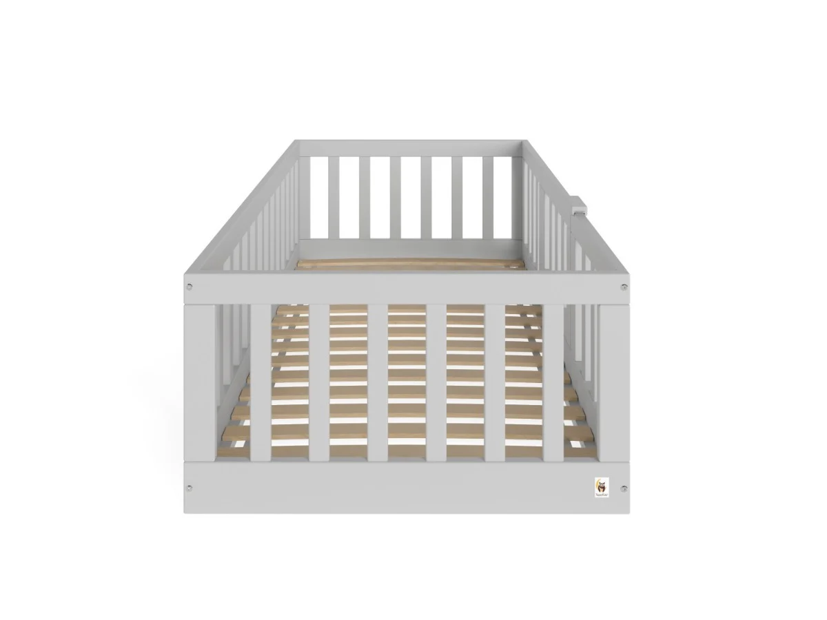 YappyCasa laste põrandavoodi 80x160, Grey - Image 4