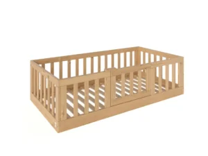 YappyCasa laste põrandavoodi 80x160, Natural