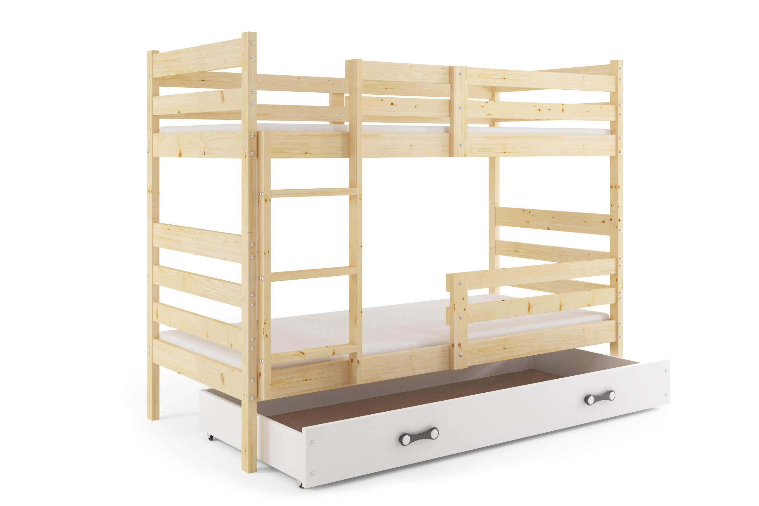 Narivoodi Eryk 90x190 voodikastiga, natural - Image 2