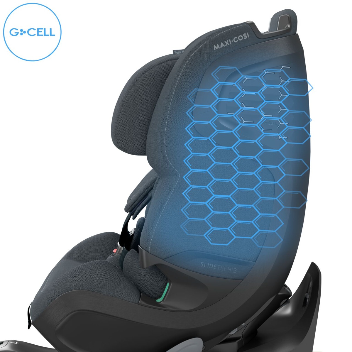 Maxi-Cosi Pearl XL Slide Pro i-Size turvatool 61–150cm, Authentic Graphite - Image 7
